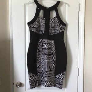 NWOT Forever 21 Plus Black & White Dress